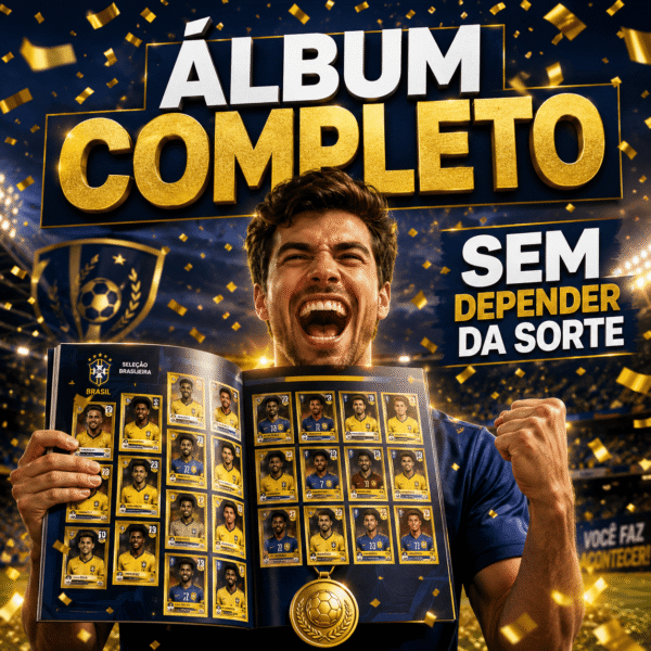 🏆 Kit Completo Figurinhas Copa do Mundo 2026 – Download Imediato PDF