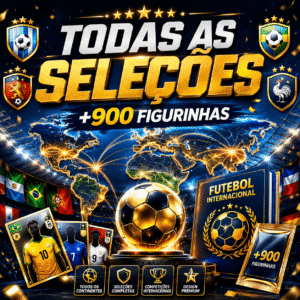 🏆 Kit Completo Figurinhas Copa do Mundo 2026 – Download Imediato PDF