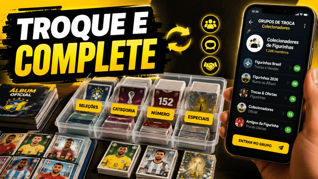 Como Completar o Álbum da Copa do Mundo 2026 Gastando Muito Menos