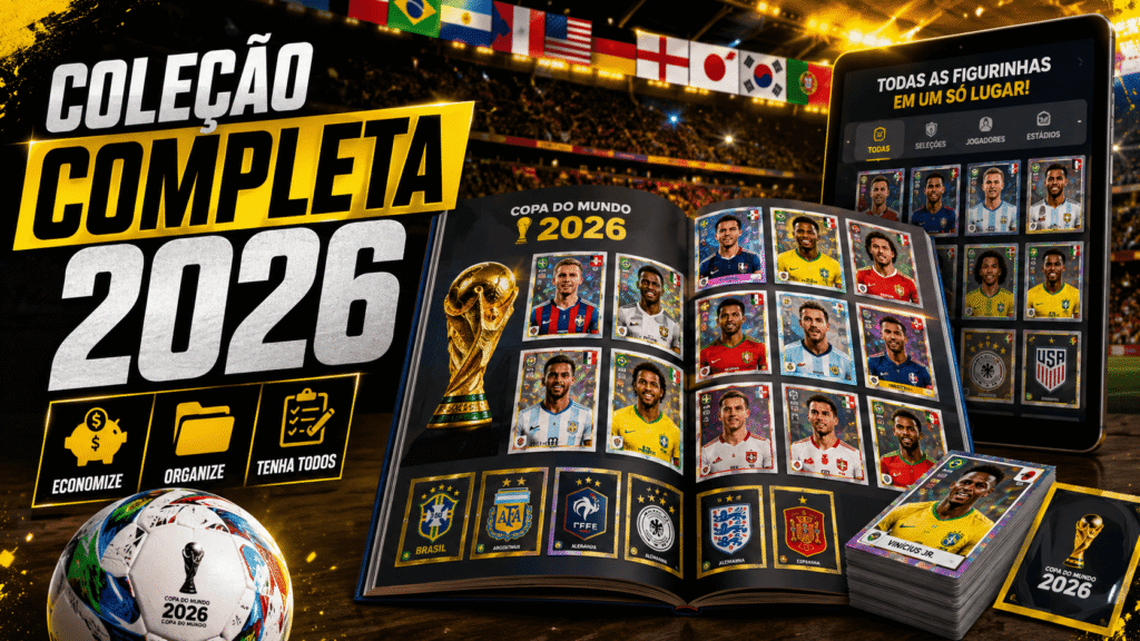 Como Completar o Álbum da Copa do Mundo 2026 Gastando Muito Menos
