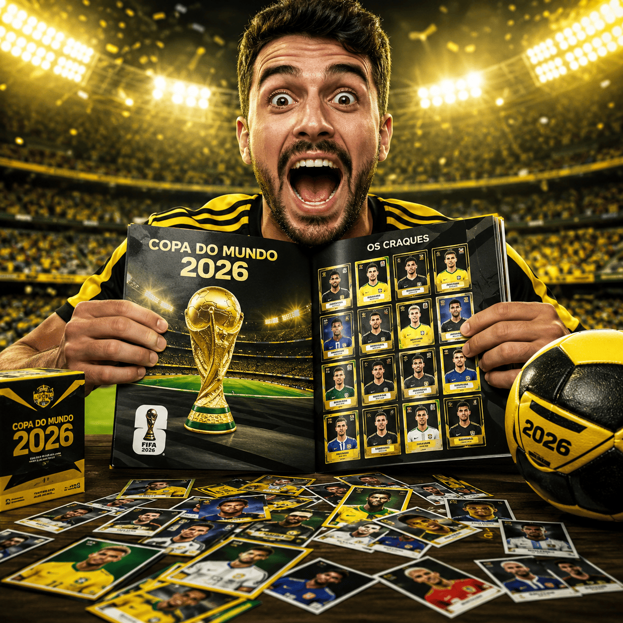 Como Completar o Álbum da Copa do Mundo 2026 Gastando Muito Menos