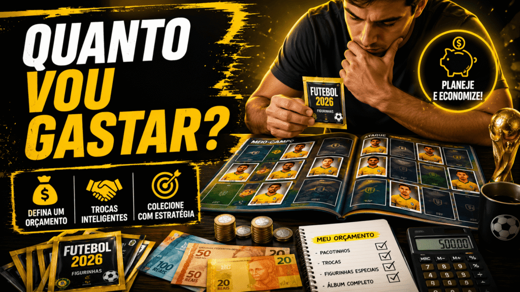 Como Completar o Álbum da Copa do Mundo 2026 Gastando Muito Menos