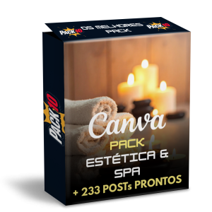 Pack Estética & Spa Canva – 233 Artes Criativas para Clínicas e Bem-Estar