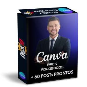 Pack Canva para Advogados – 60 Artes Profissionais